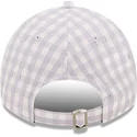 new-era-izvita-periferiya-damska-9twenty-gingham-new-york-yankees-mlb-svetlolilava-reguliruema-shapka