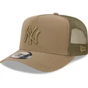 shapka-izvita-traker-zelena-snapbek-a-frame-tech-ripstop-na-new-york-yankees-mlb-ot-new-era