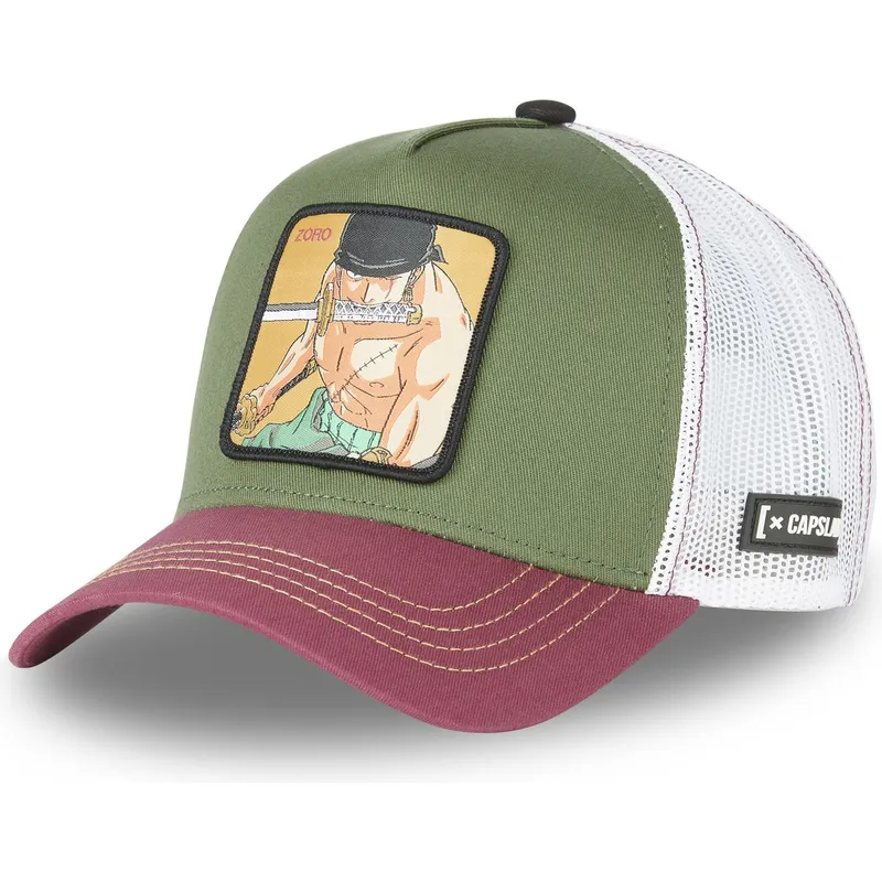 shapka-izvita-traker-zelena-snapbek-zor4-roronoa-zoro-one-piece-ot-capslab