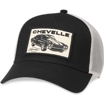 Καπέλο trucker μαύρο και λευκό snapback Chevelle by Chevrolet Valin της American Needle