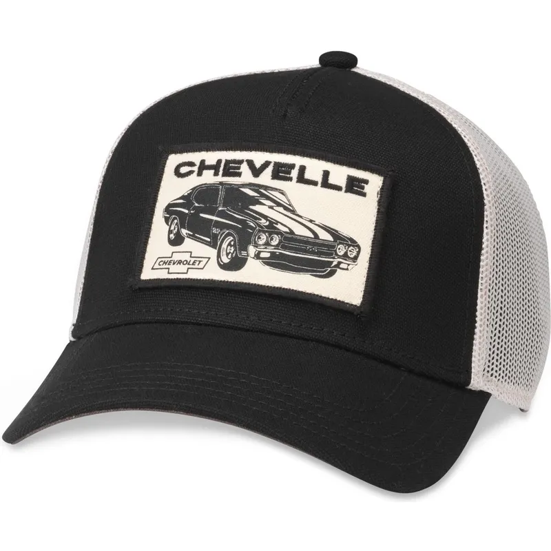 sort-og-hvid-trucker-kasket-snapback-chevelle-by-chevrolet-valin-fra-american-needle