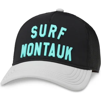 Шапка извита шапка тракер черна снапбек Surf Riptide Valin от American Needle