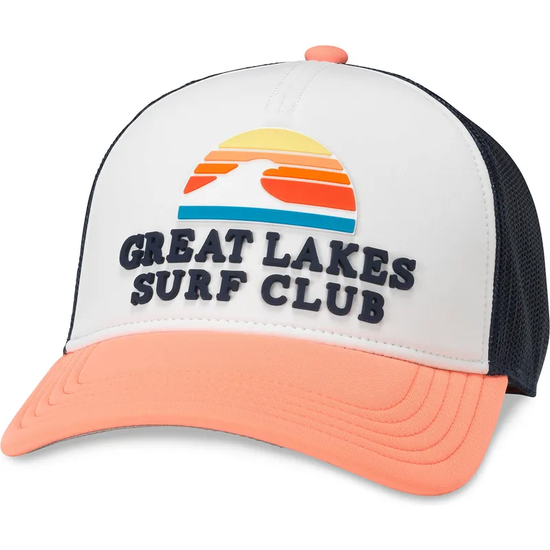 american-needle-great-lakes-surf-club-riptide-valin-byala-tmnosinya-i-oranzheva-shapka-traker-s-ploska-kozirka