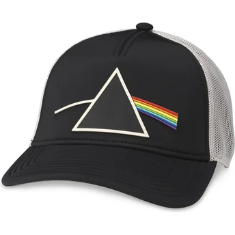 Sort og hvid snapback trucker kasket Pink Floyd Riptide...