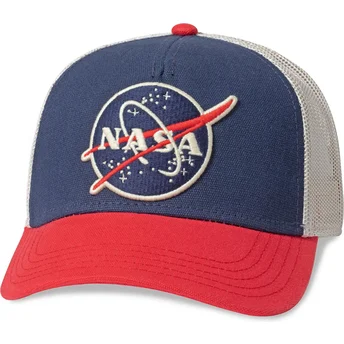 Шапка извита шапка тракер многоцветен снапбек , NASA Valin от American Needle