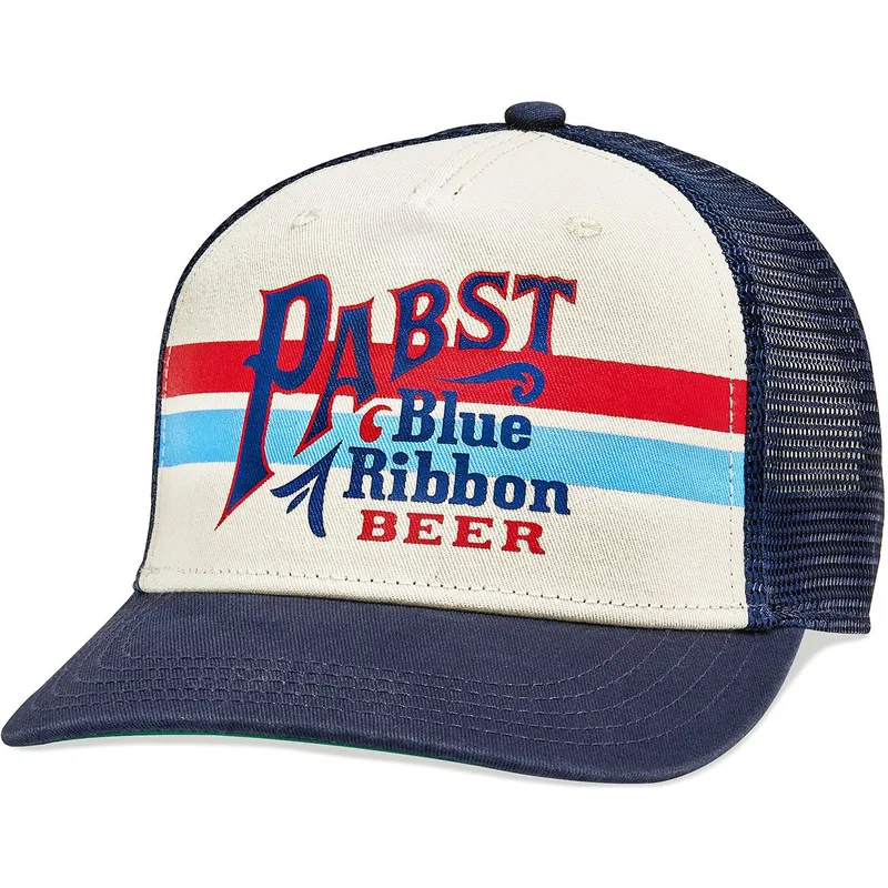 beige-und-marineblau-snapback-trucker-kappe-pabst-blue-ribbon-sinclair-von-american-needle