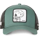 casquette-trucker-verte-snoopy-space-sp2-peanuts-capslab