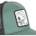 shapka-izvita-traker-zelena-snapbek-space-sp2-snoopy-fstci-ot-capslab
