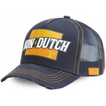 Casquette trucker bleue marine ARAC BLU Von Dutch