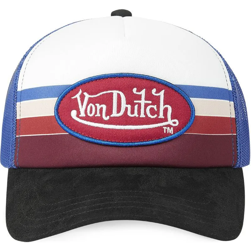 shapka-izvita-traker-mnogocveten-snapbek-ban-blu-ot-von-dutch