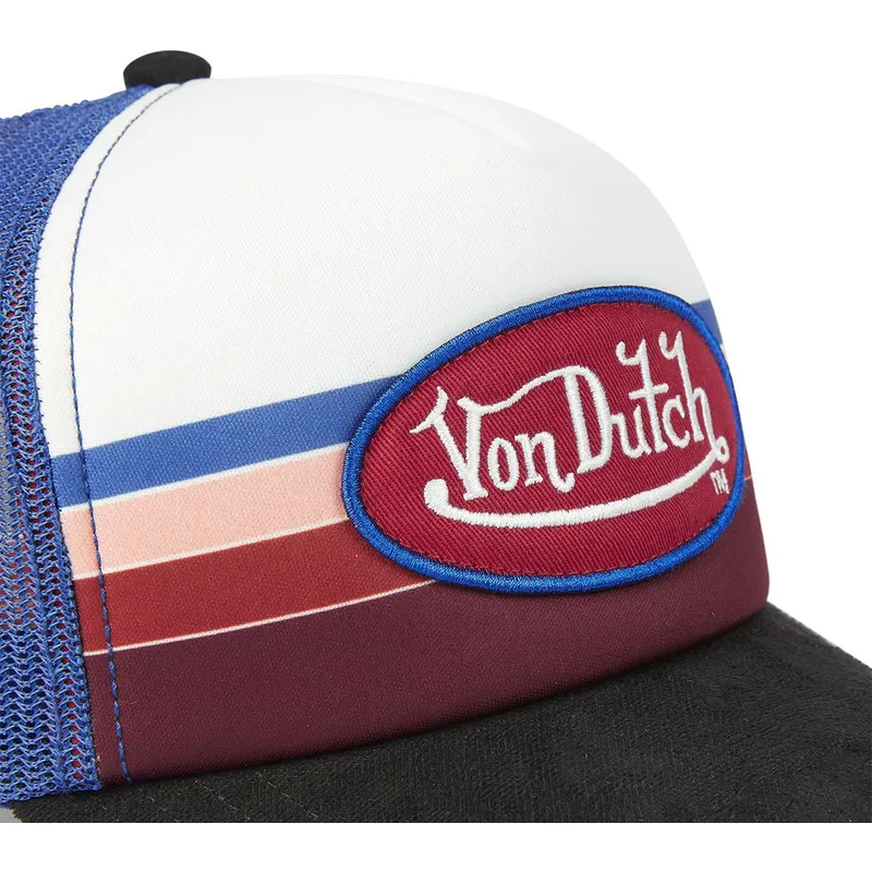shapka-izvita-traker-mnogocveten-snapbek-ban-blu-ot-von-dutch