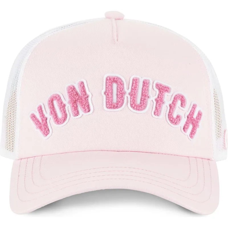 lyserod-trucker-kasket-buckl-fra-von-dutch