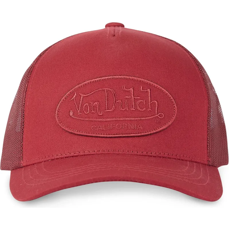 shapka-izvita-traker-chervena-snapbek-lof-a3-ot-von-dutch