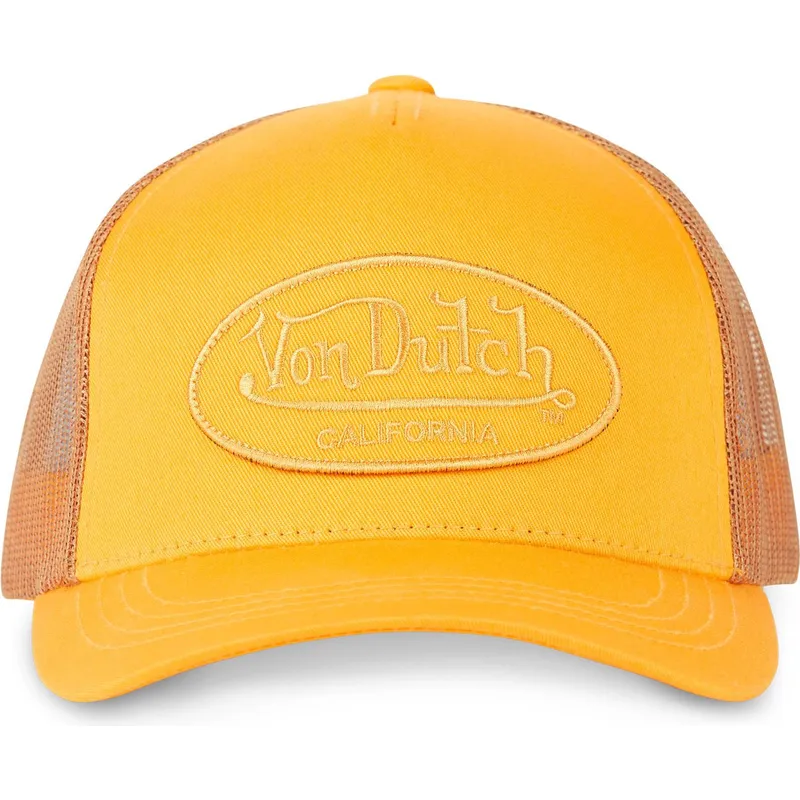 trucker-cap-gelb-lof-a4-von-von-dutch