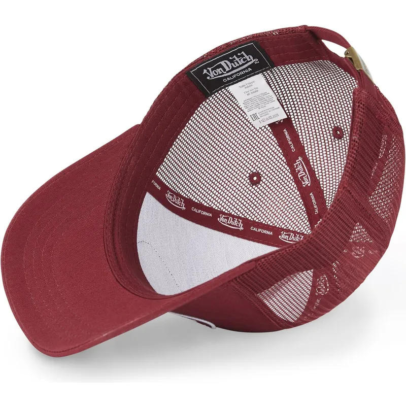 shapka-izvita-traker-chervena-reguliruem-lof-b1-ot-von-dutch shapka-izvita-traker-chervena-reguliruem-lof-b1-ot-von-dutch