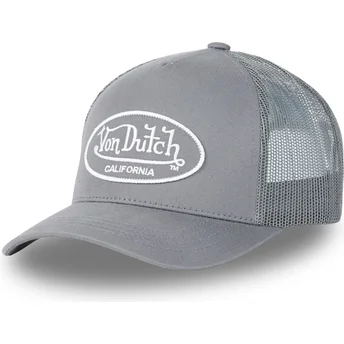 Justerbar grå trucker-kasket LOF B2 fra Von Dutch