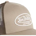 casquette-trucker-marron-ajustable-lof-b3-von-dutch