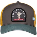 gra-og-gul-trucker-kasket-surfing-is-dead-hft-fra-coastal