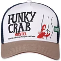 gorra-trucker-blanca-y-marron-funky-crab-hostel-hft-de-coastal