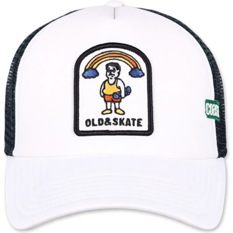 shapka-izvita-traker-byala-snapbek-old-skate-hft-ot-coastal shapka-izvita-traker-byala-snapbek-old-skate-hft-ot-coastal