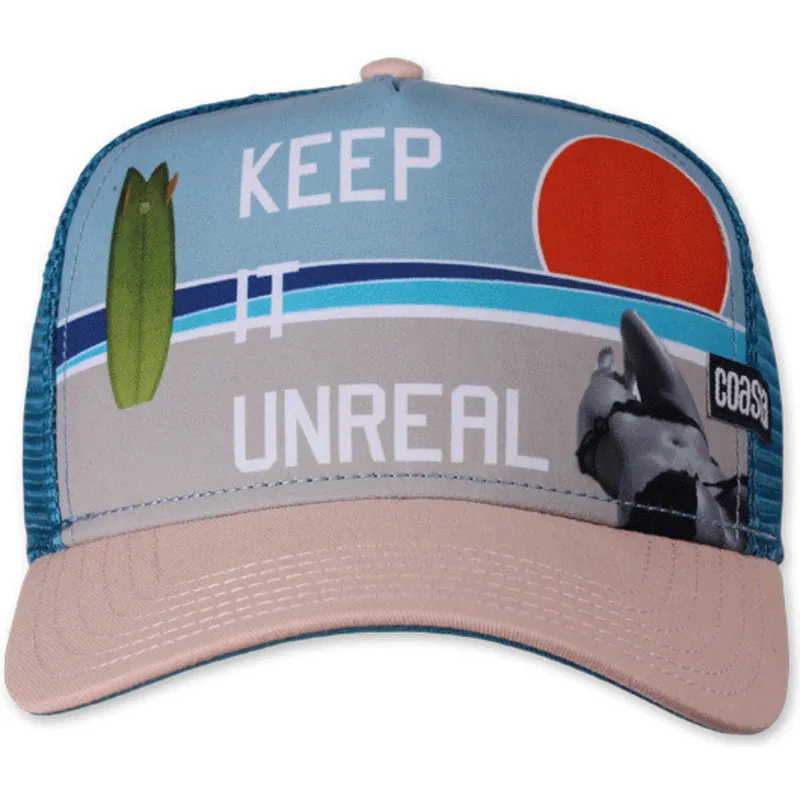 bla-og-beige-trucker-kasket-keep-it-unreal-hft-fra-coastal