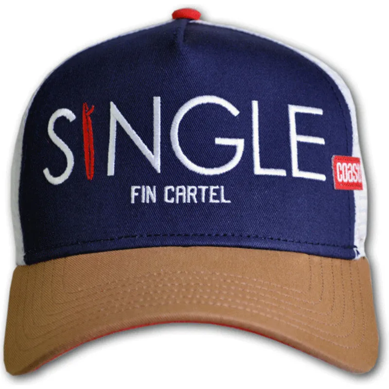 shapka-ploska-traker-mnogocveten-snapbek-single-fin-cartel-hft-ot-coastal shapka-ploska-traker-mnogocveten-snapbek-single-fin-cartel-hft-ot-coastal