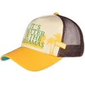 gul-og-brun-trucker-kasket-it-s-better-in-the-bahamas-hft-fra-coastal