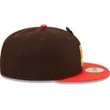 flad-brun-og-rod-justeret-59fifty-the-elements-fire-pin-kasket-fra-los-angeles-dodgers-mlb-af-new-era