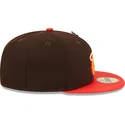new-era-ploska-kozirka-59fifty-the-elements-fire-pin-miami-heat-nba-kafyava-i-chervena-shapka-s-razmer