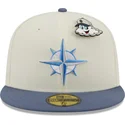 shapka-ploska-siv-prilepnala-59fifty-the-elements-air-pin-na-seattle-mariners-mlb-ot-new-era