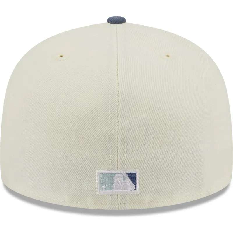 graue-und-blaue-anliegende-flat-cap-59fifty-the-elements-air-pin-der-seattle-mariners-mlb-von-new-era