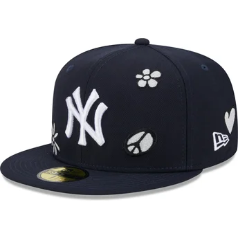 shapka-ploska-tmnosin-prilepnala-59fifty-sunlight-pop-na-new-york-yankees-mlb-ot-new-era