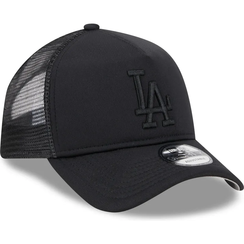 shapka-izvita-traker-cherna-snapbek-9forty-a-frame-all-day-na-los-angeles-dodgers-mlb-ot-new-era