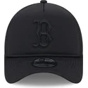 casquette-trucker-noire-avec-logo-noir-9forty-a-frame-all-day-trucker-boston-red-sox-mlb-new-era