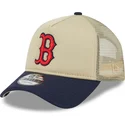 shapka-izvita-traker-bezhov-snapbek-9forty-a-frame-all-day-na-boston-red-sox-mlb-ot-new-era