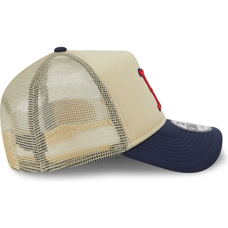 shapka-izvita-traker-bezhov-snapbek-9forty-a-frame-all-day-na-boston-red-sox-mlb-ot-new-era