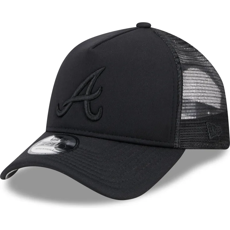 shapka-izvita-traker-cherna-snapbek-9forty-a-frame-all-day-na-atlanta-braves-mlb-ot-new-era