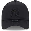 sort-trucker-kasket-med-sort-logo-9forty-a-frame-all-day-trucker-fra-new-york-yankees-mlb-fra-new-era
