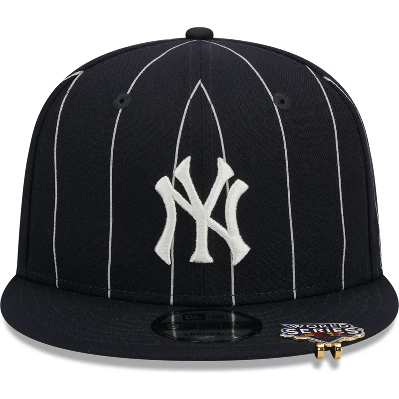 marineblaue-flache-snapback-kappe-9fifty-pinstripe-visor-clip-der-new-york-yankees-mlb-von-new-era