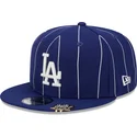 shapka-ploska-sinya-snapbek-9fifty-pinstripe-visor-clip-na-los-angeles-dodgers-mlb-ot-new-era