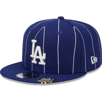 New Era Плоска Козирка 9FIFTY Pinstripe Visor Clip Los Angeles Dodgers MLB Синя Шапка Snapback