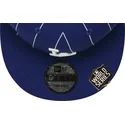 blaue-flache-snapback-kappe-9fifty-pinstripe-visor-clip-der-los-angeles-dodgers-mlb-von-new-era