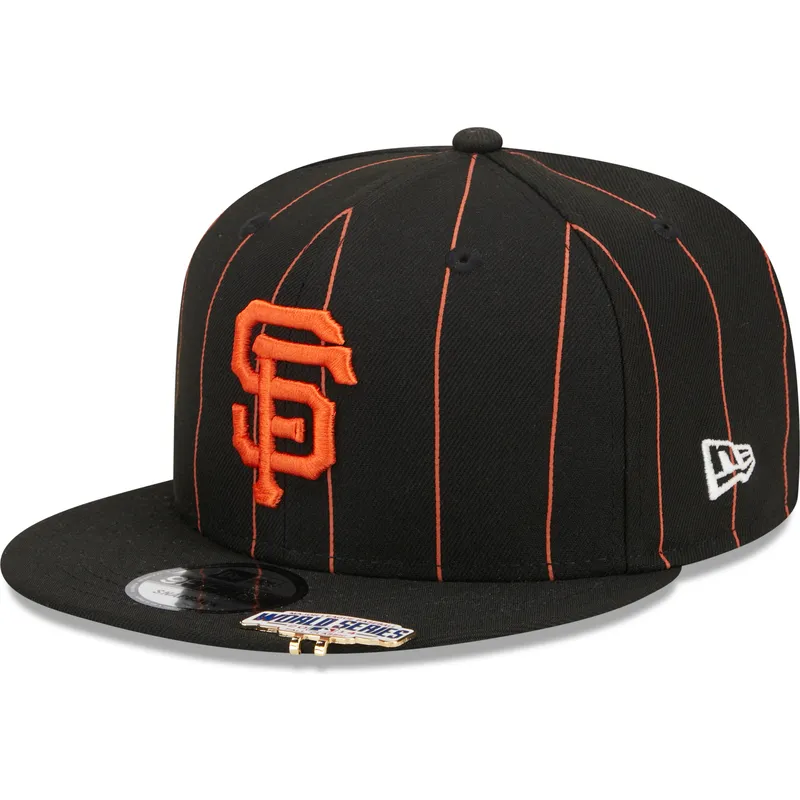 shapka-ploska-cherna-snapbek-9fifty-pinstripe-visor-clip-na-san-francisco-giants-mlb-ot-new-era