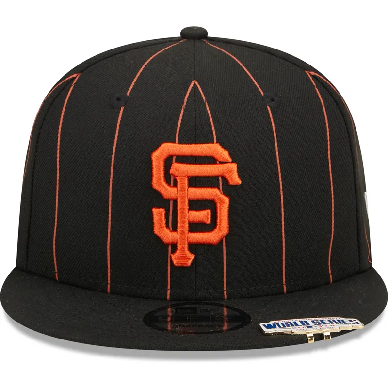 shapka-ploska-cherna-snapbek-9fifty-pinstripe-visor-clip-na-san-francisco-giants-mlb-ot-new-era