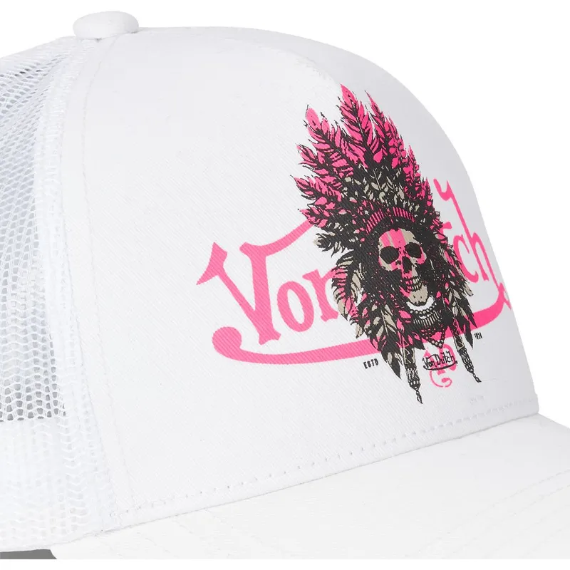 shapka-izvita-traker-byala-snapbek-ind-w-ot-von-dutch