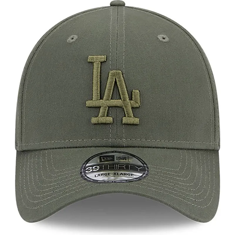 shapka-izvita-zelena-prilepnala-39thirty-league-essential-na-los-angeles-dodgers-mlb-ot-new-era
