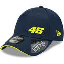 shapka-izvita-tmnosin-reguliruem-9forty-repreve-flawless-na-valentino-rossi-vr46-motogp-ot-new-era