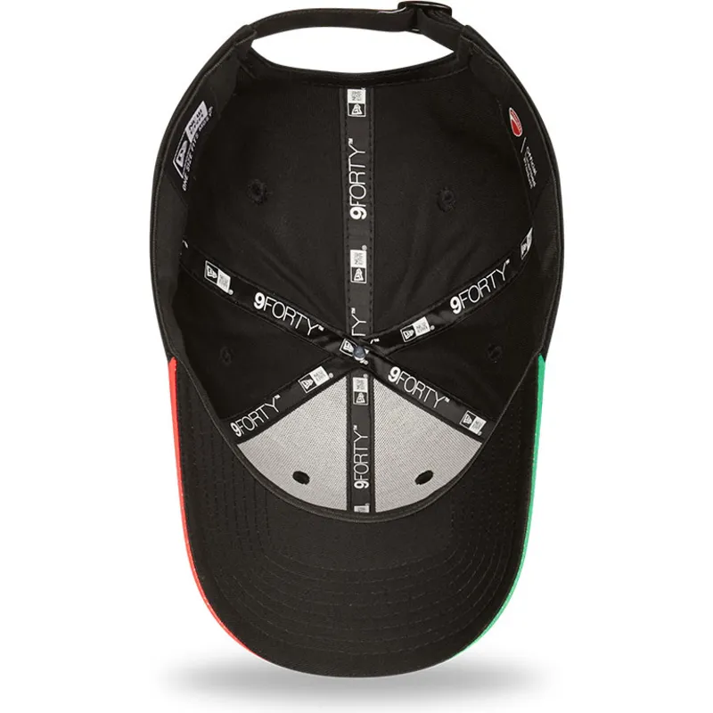 shapka-izvita-cherna-reguliruem-9forty-repreve-flag-sandwich-na-ducati-motor-motogp-ot-new-era