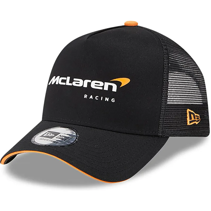 shapka-izvita-traker-cherna-snapbek-a-frame-na-mclaren-racing-formula-1-ot-new-era