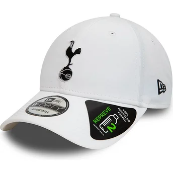 New Era Извита Козирка 9FORTY Repreve Tottenham Hotspur Football Club Premier League Бяла Регулируема Шапка
